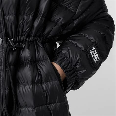 burberry logo tape lightweight hooded puffer coat|Women’s Puffer Jackets .